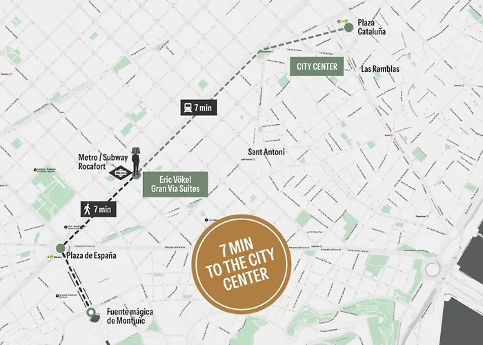 Eric Voekel Boutique Apartments - Gran Via Suites Barcellona